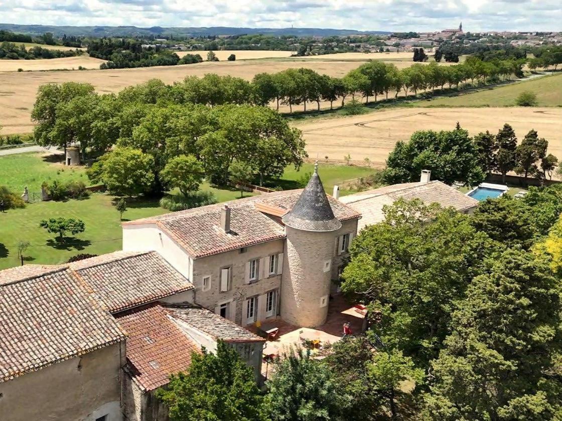 Domaine De Lanis - Maison D'Hotes Avec Parc Et Piscine Castelnaudary Esterno foto