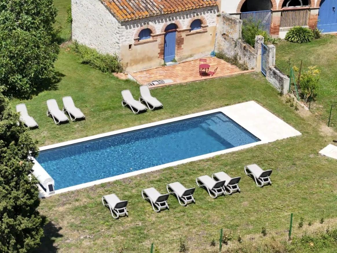 Domaine De Lanis - Maison D'Hotes Avec Parc Et Piscine Castelnaudary Esterno foto